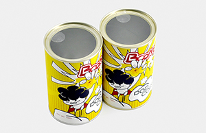 休閑食品可以使用圓筒紙罐嗎？